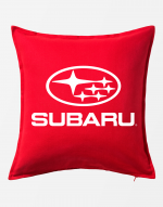 Подушка Subaru Красная