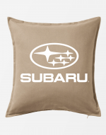 Подушка Subaru бежевая
