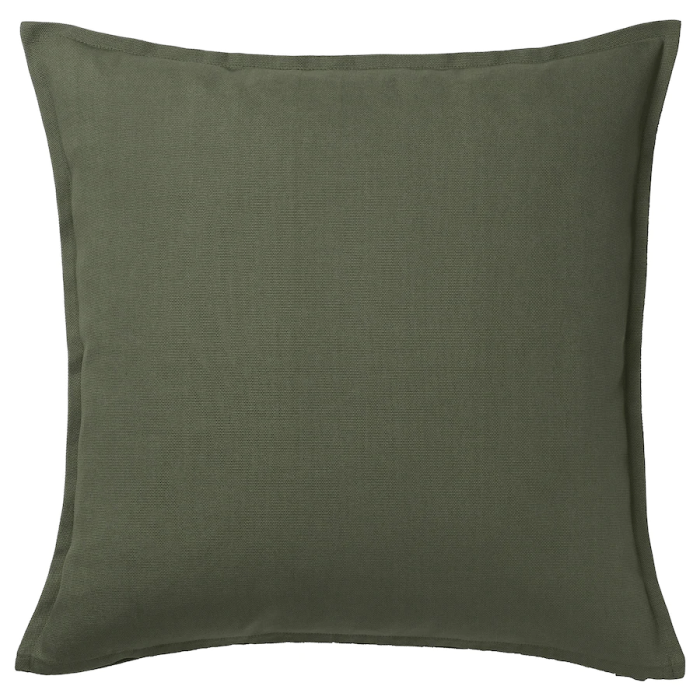 подушка насыщенно-зелёный